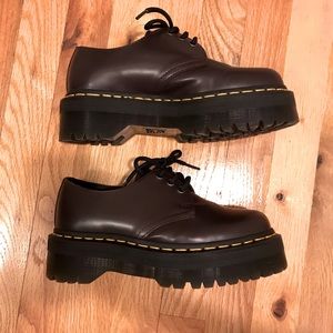 Doc Marten Leather Platform